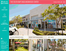 Tablet Screenshot of plazaelsegundo.com